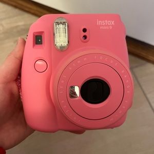 Pink instax Mini 9